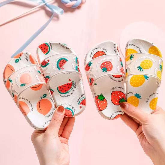 Zapatillas cómodas de verano con estampado para niños, no