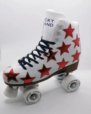 Zapatos vendedores calientes ajustables de los patines de hielo del patio del rodillo de las ruedas de la PU que destellan 4 para los adultos de los niños