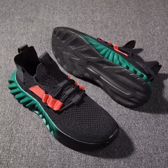 Nuevos zapatos de verano para niños, zapatillas de deporte tejidas con mosca de malla para niños, zapatos casuales de moda de coco para niños
