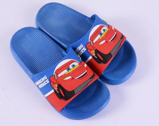 Sandalias suaves ligeras personalizadas de diapositivas cómodas, deslizador personalizado tamaño para niños